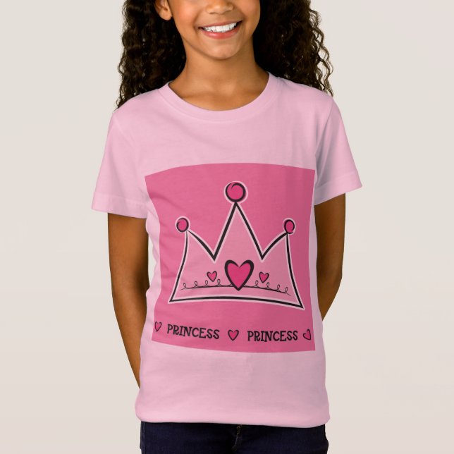 Camiseta A princesa, e meu pai são o rei dos reis (Frente)