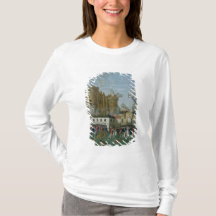 Camiseta A prisão do Bastille, o 14 de julho de 1789