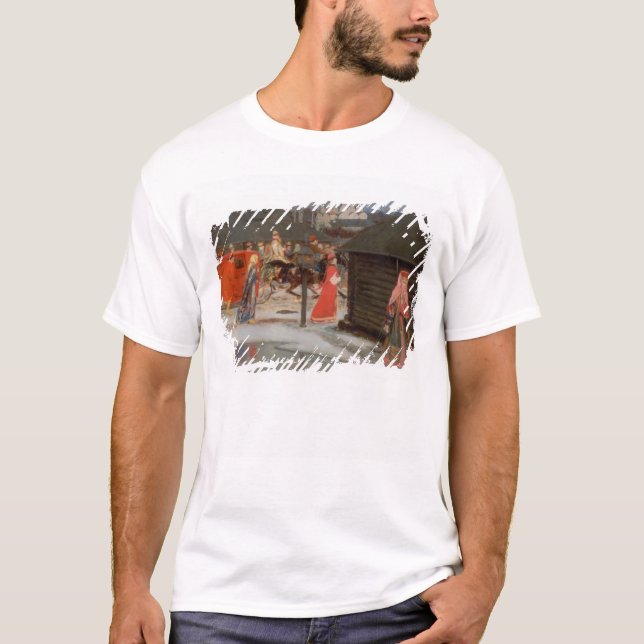 Camiseta A procissão de casamento (Frente)