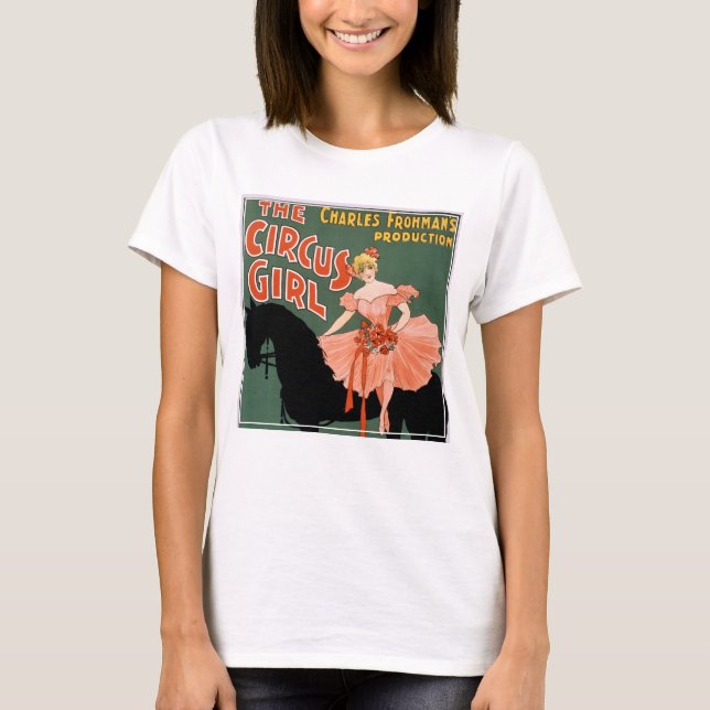 Camiseta A Produção de Charles Frohman, A Garota do Circo 3 (Frente)