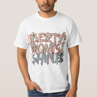 Camiseta A promessa da liberdade brilha