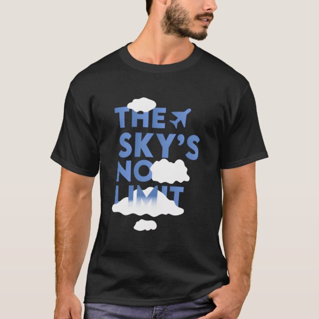 Camiseta A Proposta Motivacional Sem Limites Do Céu (Frente)