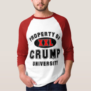 Camiseta A propriedade de Crump a universidade