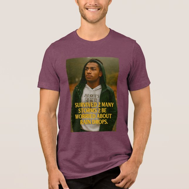 Camiseta à Prova de Tempestades (Frente)