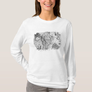 Camiseta A província de Connaught com a cidade de