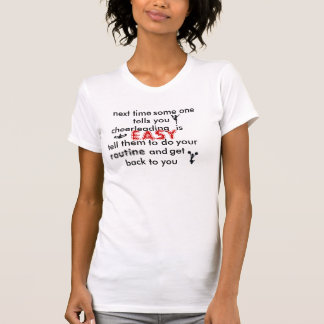 Camiseta A próxima vez alguém di-lo que Cheerleading é
