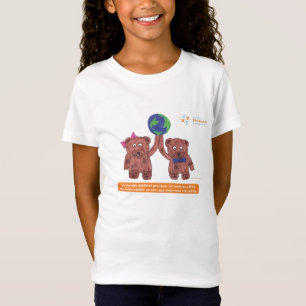 Camiseta A "psoríase pode ser um urso "