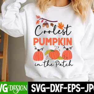 Camiseta A Pumpkin Mais Fria Do Patch Feminino
