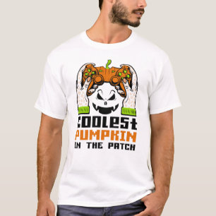 Camiseta A Pumpkin Mais Fria Do Patch Halloween