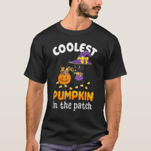 Camiseta A Pumpkin Mais Fria Do Patch Halloween Meninas