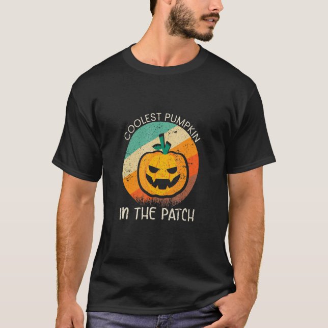 Camiseta A Pumpkin Mais Fria Dos Homens Do Patch Mulheres (Frente)