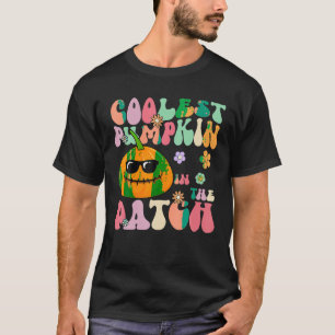 Camiseta A Pumpkin Mais Fria Nas Crianças De Patch Meninos
