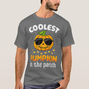 Camiseta A Pumpkin Mais Fria No Patch Halloween Meninas