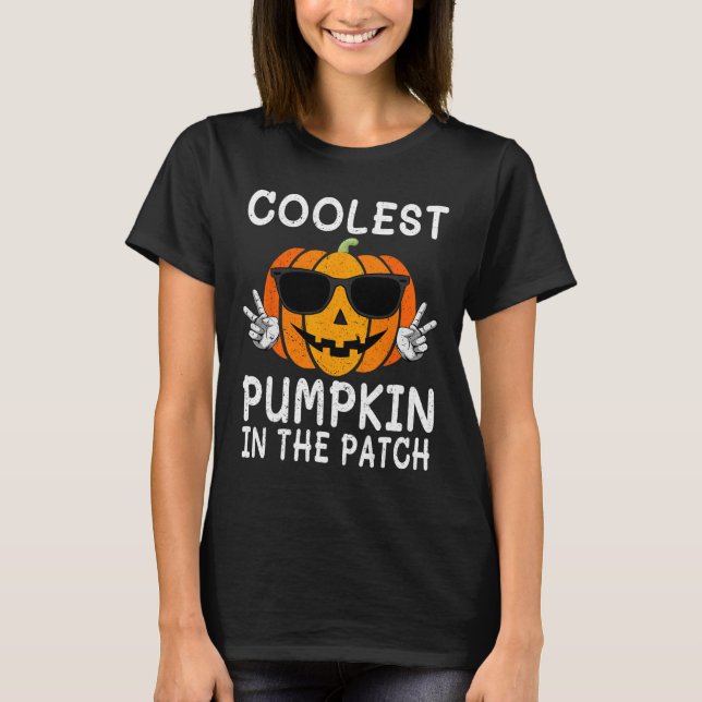 Camiseta A Pumpkin Mais Fria Nos Rapazes Mais Divertidos Ga (Frente)