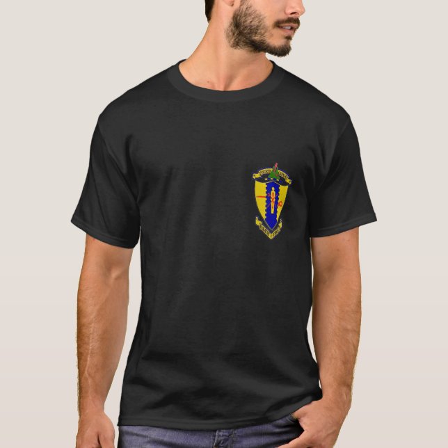 Camiseta A quarta cavalaria crest (Frente)