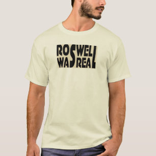 Camiseta A queda de Roswell na espaçonave da alienígena foi