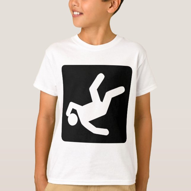 Camiseta A Queda do Homem - Preto (Frente)