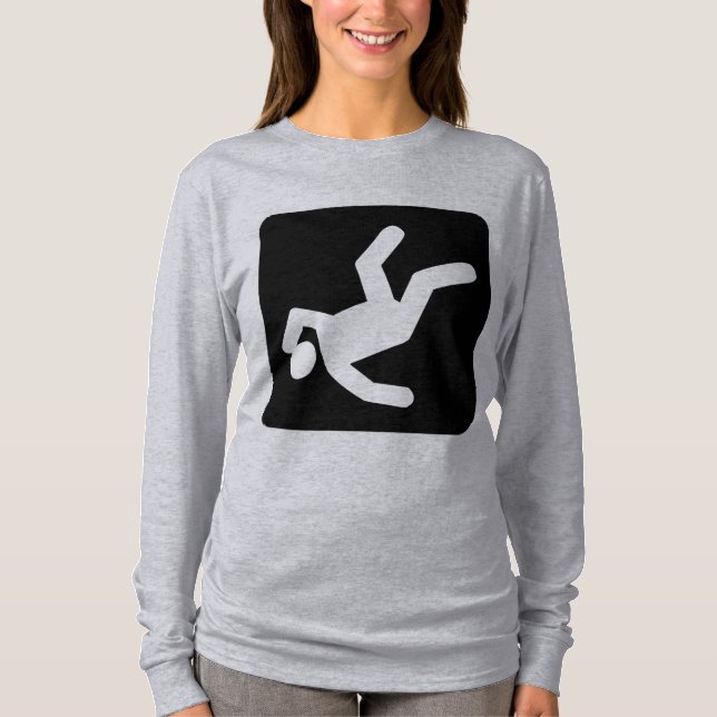 Camiseta A Queda do Homem - Preto (Frente)