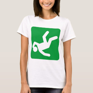 Camiseta A queda do homem - verde-grama
