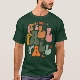 Camiseta A queda do mural do mico de folhas de folhas de fo