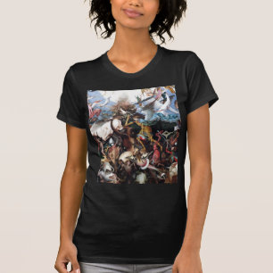 Camiseta A queda dos anjos rebelde por Pieter Bruegel