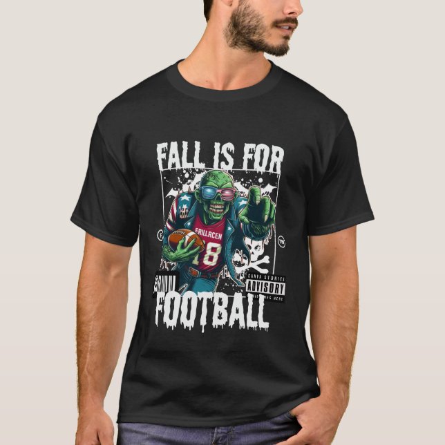 Camiseta A queda é para o futebol (Frente)