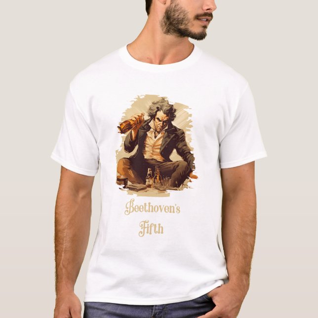 Camiseta A Quinta de Beethoven (Frente)