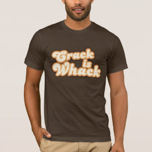 Camiseta A rachadura é t-shirt do Whack