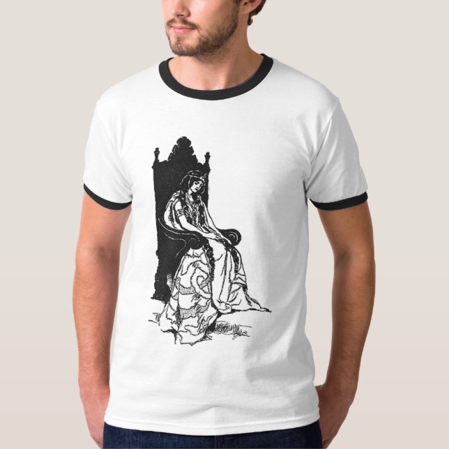 Camiseta A rainha (Frente)