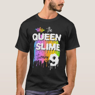 Camiseta A Rainha Do Slime Está Transformando 9 Rainhas Sli