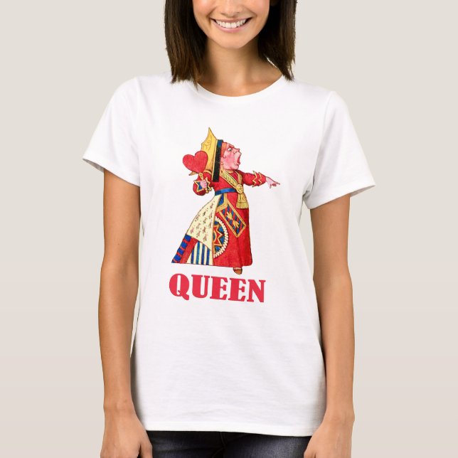 CAMISETA A RAINHA DOS CORAÇÕES (Frente)
