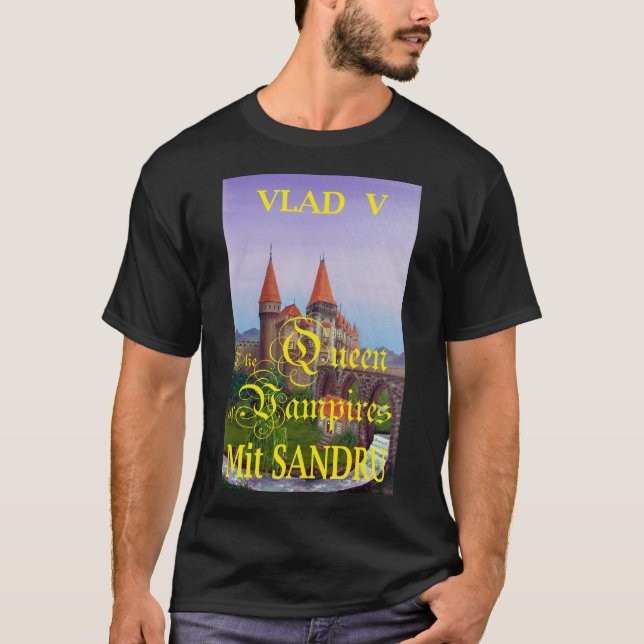 Camiseta A Rainha dos Vampiros (Frente)