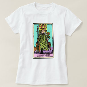 Camiseta A Rainha dos Wands Tarot Card
