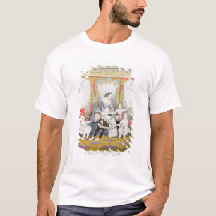 Camiseta A rainha e o príncipe Albert em casa