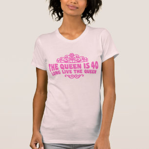 Camiseta A rainha é o t-shirt 40