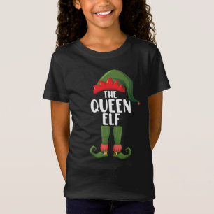 Camiseta A Rainha Elfa Correspondente Família Natal Mulhere