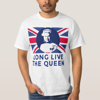 Camiseta A rainha Elizabeth II vive por muito tempo a