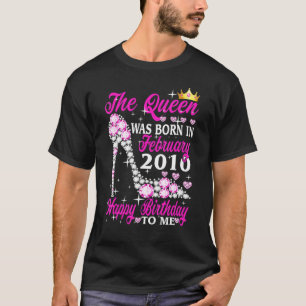 Camiseta A Rainha Foi Nascer Em Fevereiro De 2010 13
