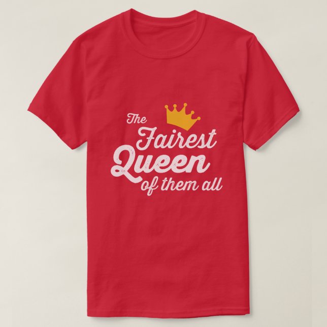 CAMISETA A RAINHA MAIS FRACA DE TODOS ELES (Frente do Design)