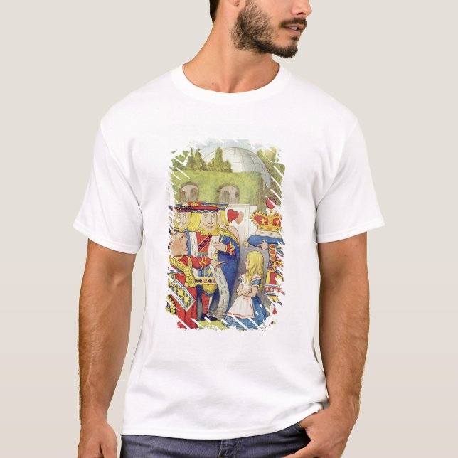 Camiseta A rainha veio! E não é irritada. " (Frente)