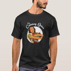 Camiseta A Rainha Vintage Mason Jars Canning Seaso