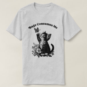 Camiseta a raiva me consome