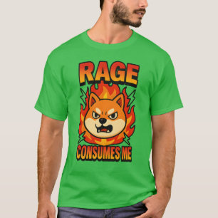 Camiseta A raiva me consome