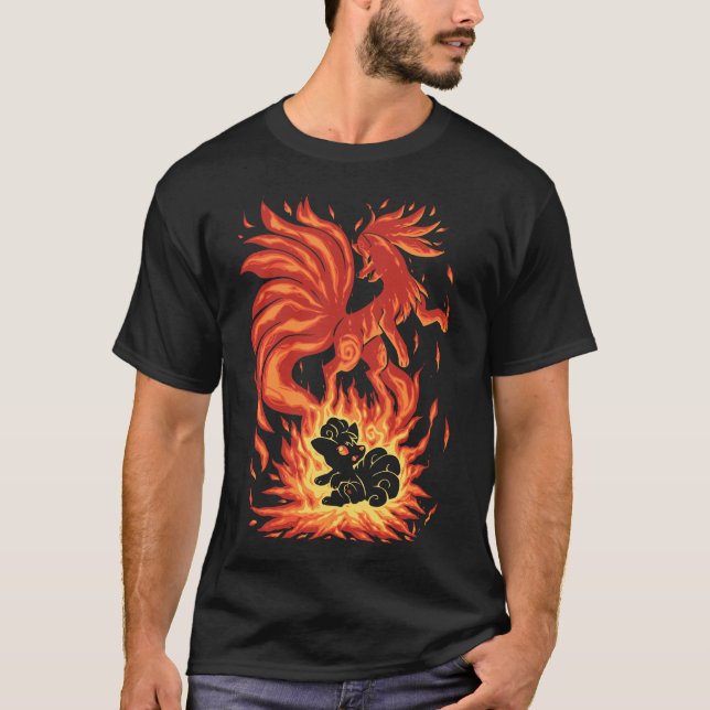 Camiseta A Raposa De Flame (Frente)