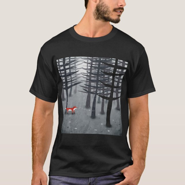 Camiseta A Raposa e a Floresta (Frente)