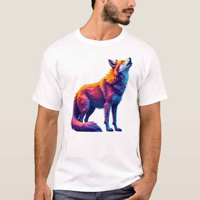 Camiseta A Raposa Fugindo para o Futuro (Frente)