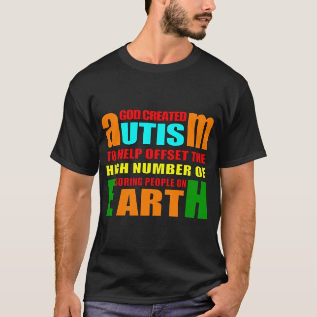 Camiseta A razão do autismo (Frente)