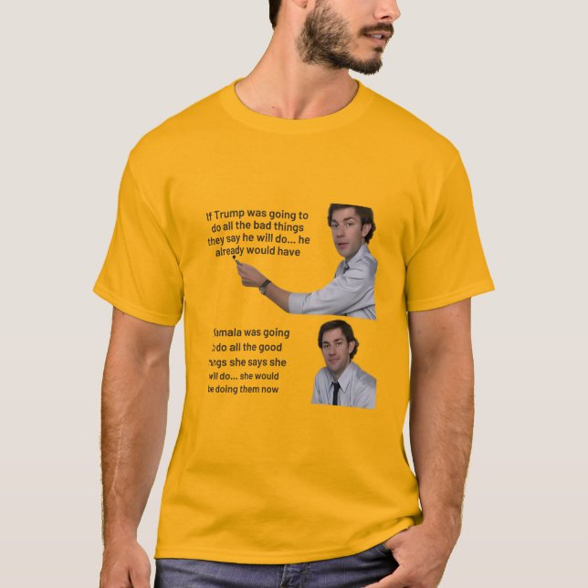 Camiseta A realidade é a kryptonita de um democrata (Frente)