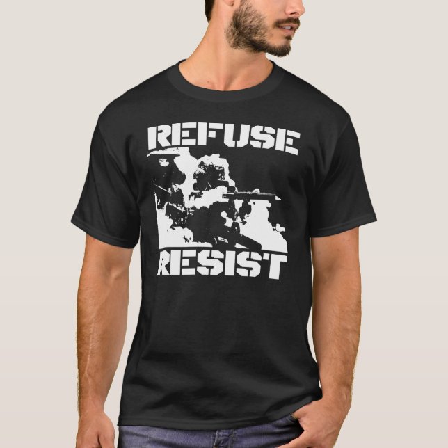 CAMISETA A RECUSA RESISTE (Frente)