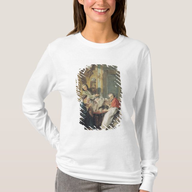 Camiseta A refeição da tarde, 1739 (Frente)